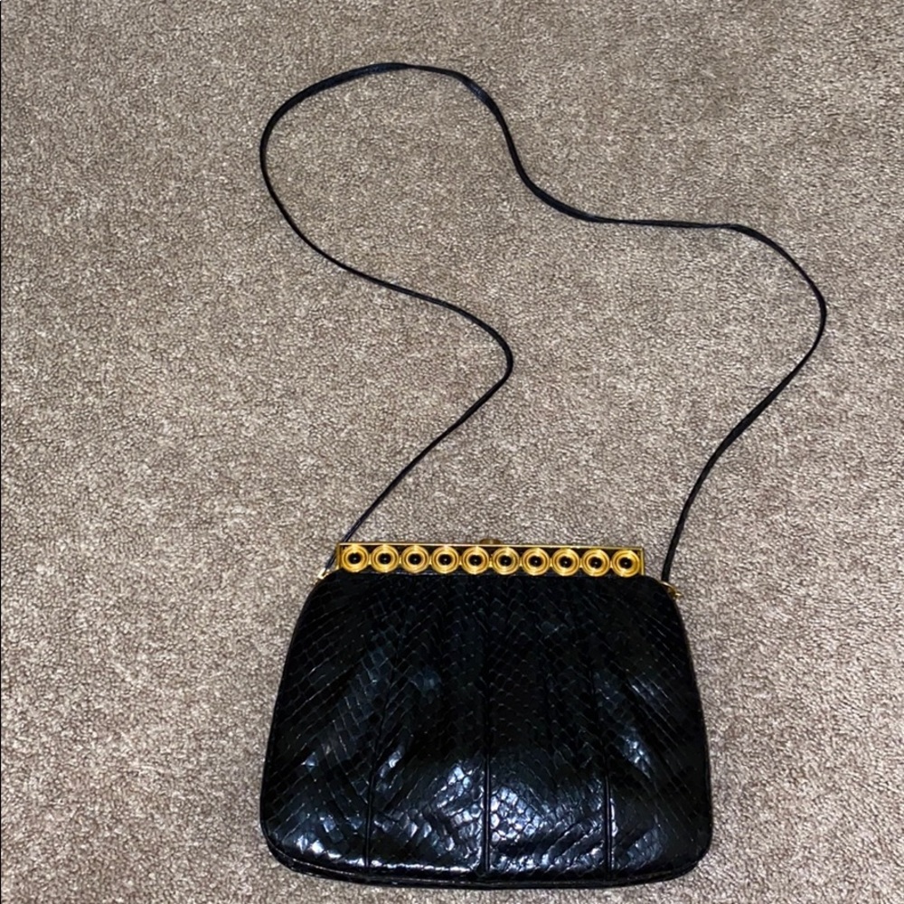 Judith Leiber Authentic Lizard Purse